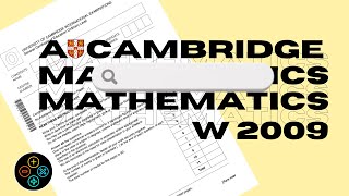 A Level Pure Mathematics P1 October November 2009 Paper 11 970911 [upl. by Ynnij140]