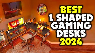 Best L Shaped Gaming Desks In 2024 [upl. by Giaimo]