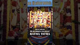 39th Annual Sri Sri Krishna Balarama Ratha Yatra 2023  Hare Krishna Hill  27 Jan 2024 [upl. by Los298]