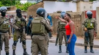 greve geral Moçambique maputo [upl. by Auqeenwahs748]