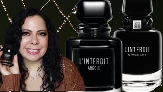 LInterdit Absolu Givenchy  video de comparação [upl. by Kcirdnek188]