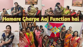 Hamre Gharpe Aaj Function haiSabhi Tayyar hokar aaye hai 🥰🤩 kpdivinevlog [upl. by Atinniuq]