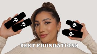 UPDATED BEST FOUNDATIONS FOR BROWN SKIN AnchalMUA [upl. by Enetsuj262]