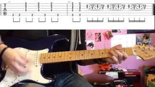 John Mayer Trio  Who did you think I was  Guitar Lesson full song [upl. by Yoshiko]