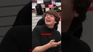 This YouTuber Won by ‘Stealing’ in MrBeast’s Triangle Challenge 😂 mrbeast mrbeastshorts [upl. by Kassandra]