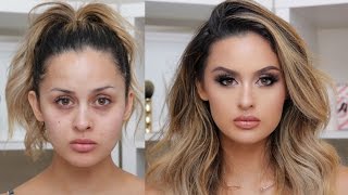 FULL COVERAGE GLAM MAKEUP TUTORIAL [upl. by Bradly34]