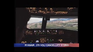 Ryanair 279 voli cancellati a Orio [upl. by Marin571]