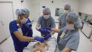 NRP Neonatal Resuscitation Alternate Airway Chest Compressions public [upl. by Anirav]