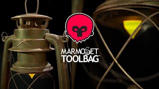 Marmoset Toolbag 4 Beginners Tutorial Timelapse of Rendering Lighting and Shading a Lantern [upl. by Ased]