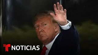 Donald Trump acusación histórica el expresidente se declara no culpable [upl. by Thaxter]