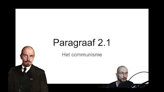 Havo 3 Paragraaf 21 quotHet communismequot [upl. by Ajaj]