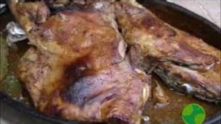 Chivo malagueño al horno  Recetas que te ayudan a adelgazar [upl. by Conlen]