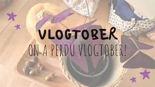 On a perdu vlogtober [upl. by Ynnub]