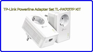 BEWERTUNG 2024 TPLink Powerline Adapter Set TLPA7017P KIT WESENTLICHE Einzelheiten [upl. by Retsbew]