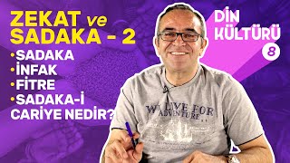 İnfak Sadaka Fitre ve Sadakai Cariye Nedir Vedat Özcan ile 8 Sınıf Din Kültürü 8 [upl. by Sedecram]