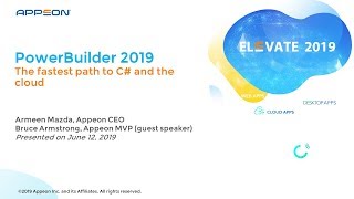 PowerBuilder 2019 Release Webinar [upl. by Mansoor]