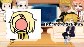 Tokyo revengers react to takemichi as Linn BR no english 11 [upl. by Linkoski]