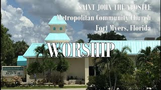 WORSHIP SERVICE MAY 19 2024 SAINT JOHN THE APOSTLE MCC [upl. by Hestia671]