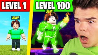 I Became The JELLY SUPER HERO In Roblox [upl. by Irved]