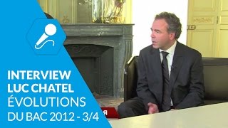 Interview Luc Chatel P 34  Évolutions du Bac 2012 [upl. by Lyrehc348]