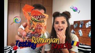 🍭🇷🇴 Опитваме Румънски Сладки  🍭🇷🇴Testing Romanian Snacks [upl. by Alol953]