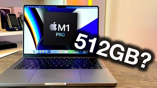 M1 Pro MacBook Pro  Is 512GB Storage Enough [upl. by Neehar]