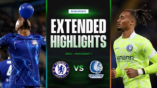 Chelsea vs Gent Extended Highlights  UECL League Phase MD 1  CBS Sports Golazo [upl. by Annayat]