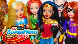 DC SUPER HERO GIRLS DOLLS Collection Review Video [upl. by Viva989]