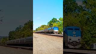 10524 Amtrak eastbound Pennsylvanian train 42 at Duncannon PA shorts short video viralvideo [upl. by Mcleroy]