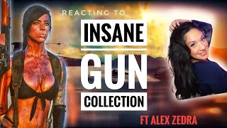 Reacting to Insane Gun Collection  Episode 1  ft Alex Zedra [upl. by Norri]