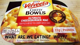 Velveeta Cheesy Bowls Cheeseburger Mac  WHAT ARE WE EATING WHY  The Wolfe Pit [upl. by Mina]