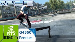 RPCS3  Skate 3  GTX 1050 Ti 4GB GDDR5 amp Intel Pentium G4560 [upl. by Enahpets]