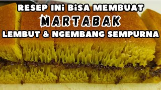 BONGKAR ‼️ Resep lni Bisa Membuat Martabak Lembut amp Cepat Ngembang [upl. by Lumpkin434]