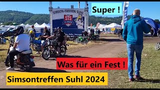 Simsontreffen Suhl 2024  Was für ein Fest  Wir waren dabei [upl. by Nilekcaj98]