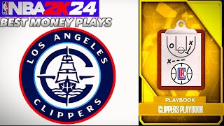 NBA2K24 MYTEAM BEST MONEY PLAYS IN THE CLIPPERS PLAYBOOK ALL YOU NEED TO KNOW ‼️👀🔥 [upl. by Verena]