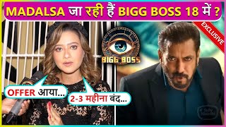 Madalsa Sharma Aka Kavya Reacts On Her Entry In Bigg Boss 18 Salman Khan [upl. by Barrett941]