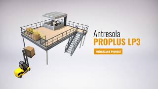 Antresola magazynowa Proplus LP3  Provost Polska [upl. by Jill]