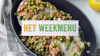 Het Weekmenu 2  Gevuld kalfsgebraad met aardappelsalade  Peppe Giacomazza [upl. by Aivatal]