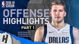 Luka Doncic BEST Offense Highlights from 201819 NBA Season Defense Included Part 1 [upl. by Elicec]