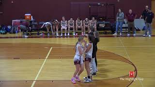 Bishop Guertin Cardinals vs Goffstown Grizzlies Girls Basketball 12 12 23 [upl. by Nalor]