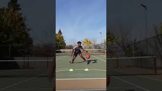 Deadly In amp Out Crossover 🏀🔥 nba basketball workout train training ballislife trainer [upl. by Eustazio]