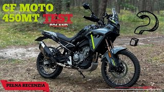 CF MOTO 450MT  Pełna recenzja PL 🤩 [upl. by Irama647]