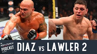 Diaz vs Lawler 2  UFC 266 [upl. by Attenov]