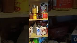 ORGANIZED CHAOS workingpantry groceries food [upl. by Annoyed]