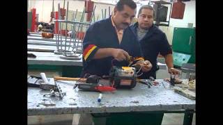 DESARMADO Y ARMADO DE MOTOR MONOFASICO 02wmv [upl. by Ruperta]