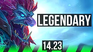 TRUNDLE vs IVERN JGL  8112 Legendary  KR Diamond  1423 [upl. by Ahsaret]