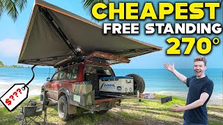 The OCAM 270 Wingman Awning  Review by Aussie Arvos [upl. by Ataeb]