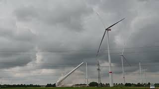 Sprengung im SL Windpark Werl [upl. by Deck]