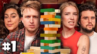 Jenga Decides Our Fate  Smosh vs Zombies Episode 1 [upl. by Yborian]