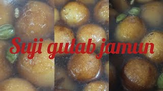 suji and milk se banne Wali gulab jamun recipe food yummy testy plese like and subscribe to my [upl. by Naltiak]